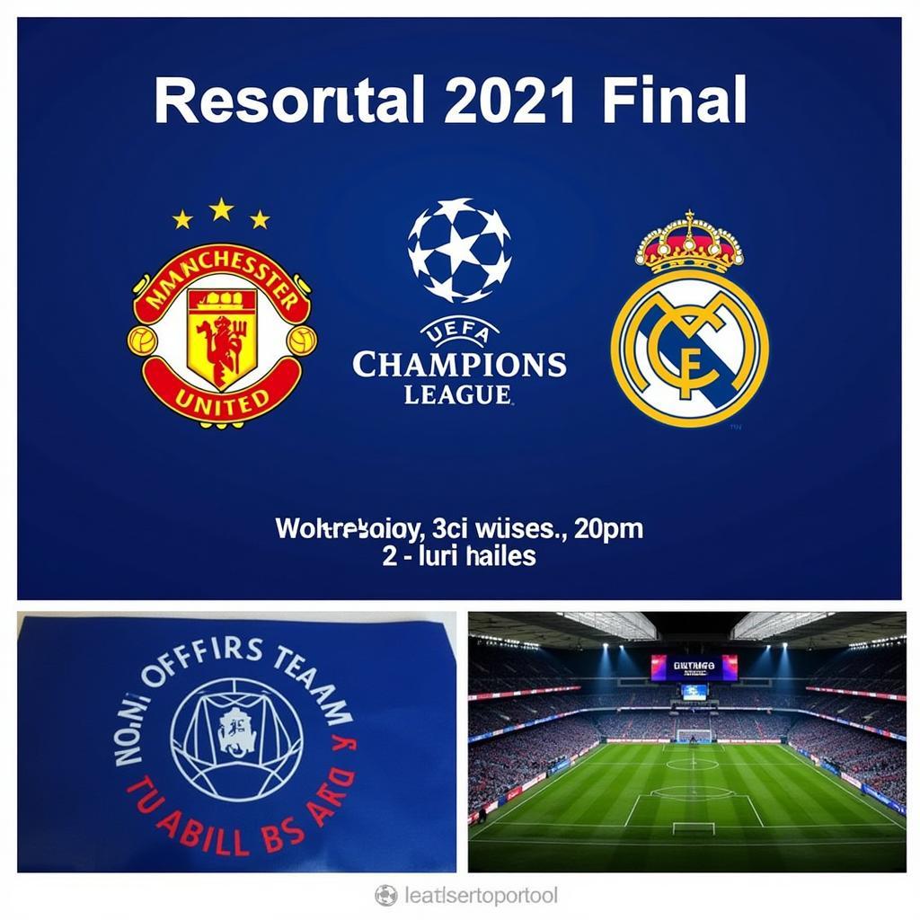 Lịch thi đấu chung kết Champions League 2021