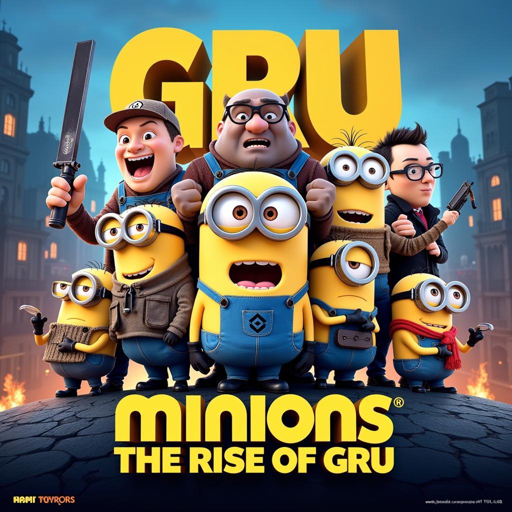 Poster phim Minions: Sự Trỗi Dậy Của Gru