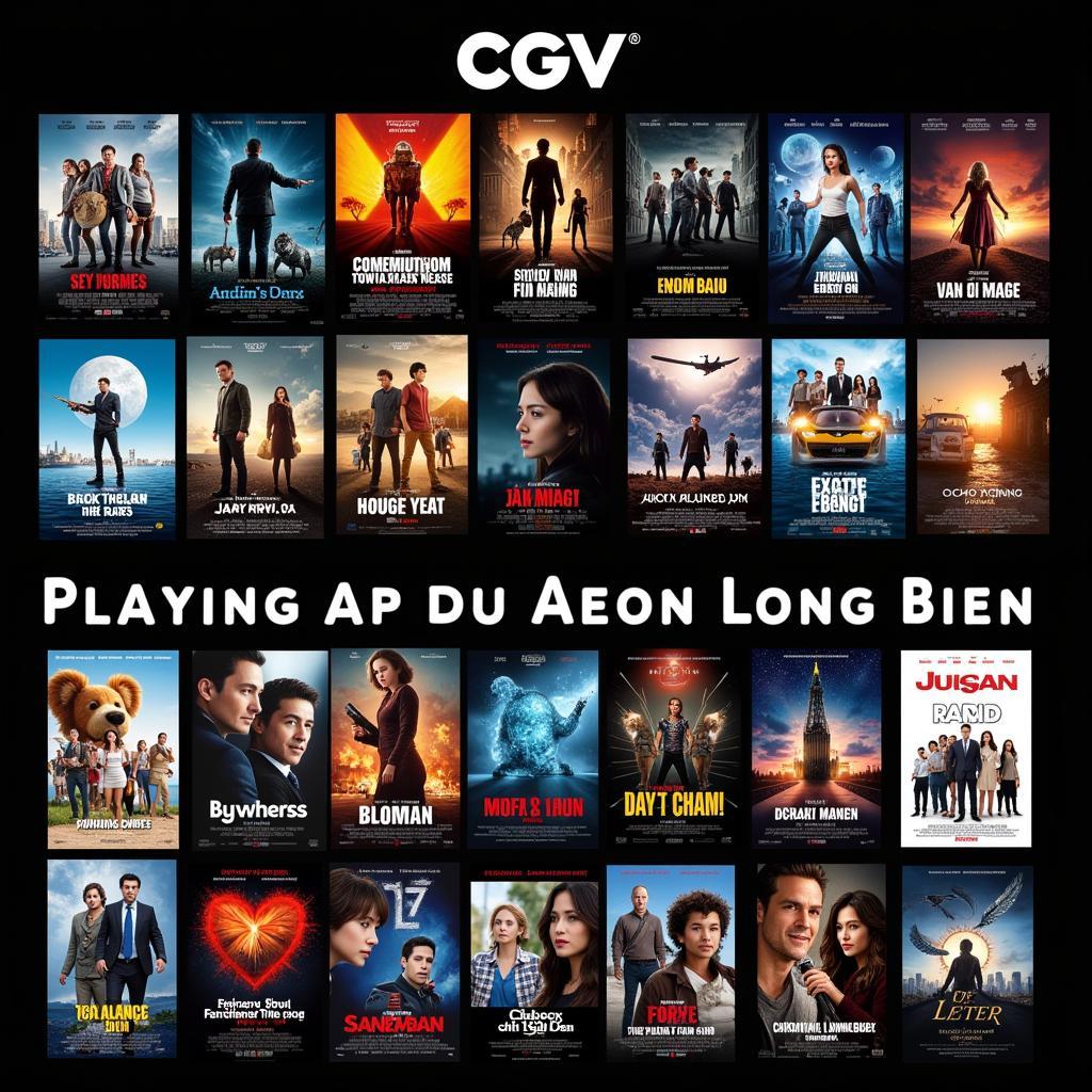 Phim chiếu tại CGV Aeon LB