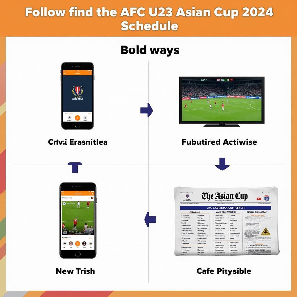 Theo dõi AFC U23 Asian Cup 2024 lịch thi đấu