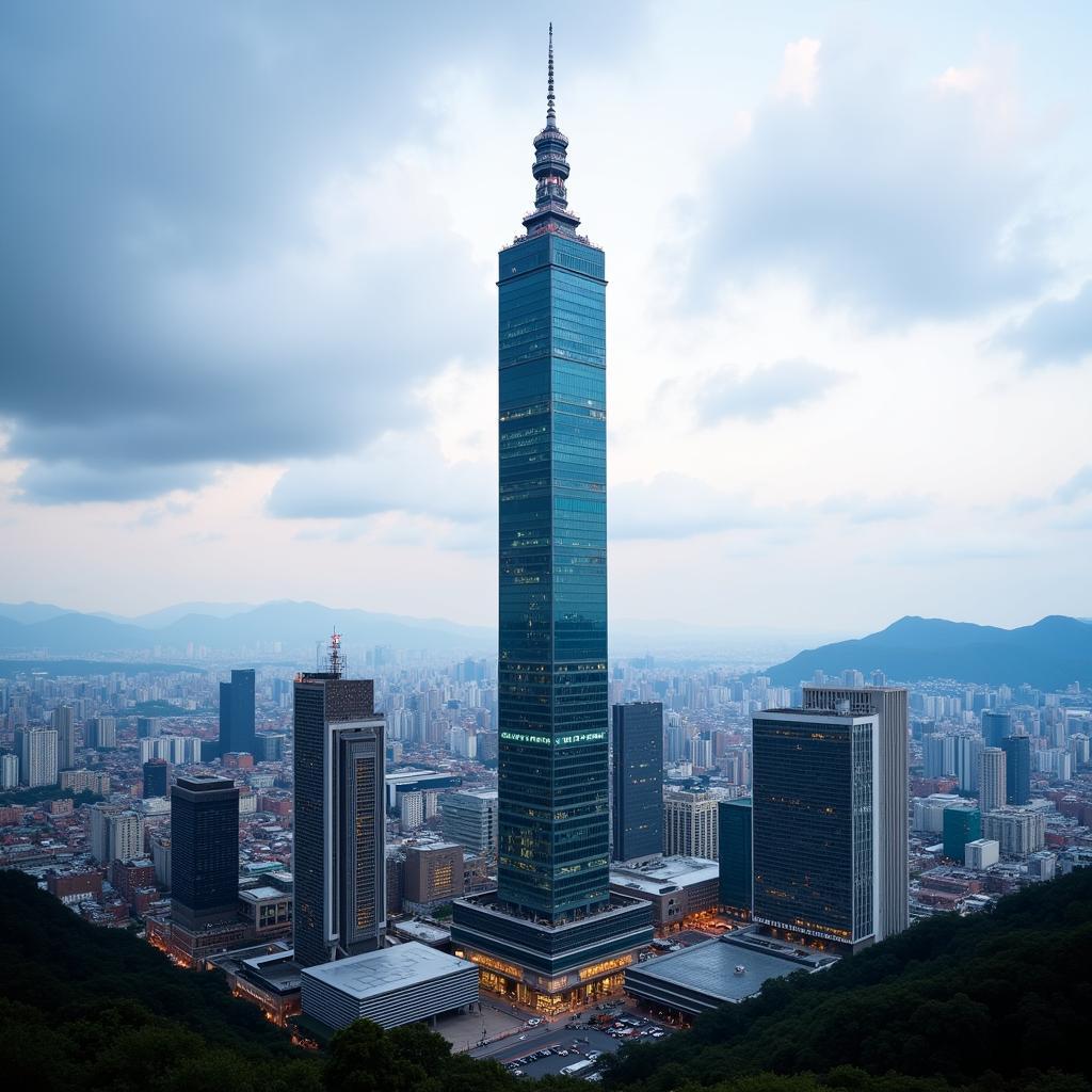 Toà Tháp Taipei 101 Đài Loan