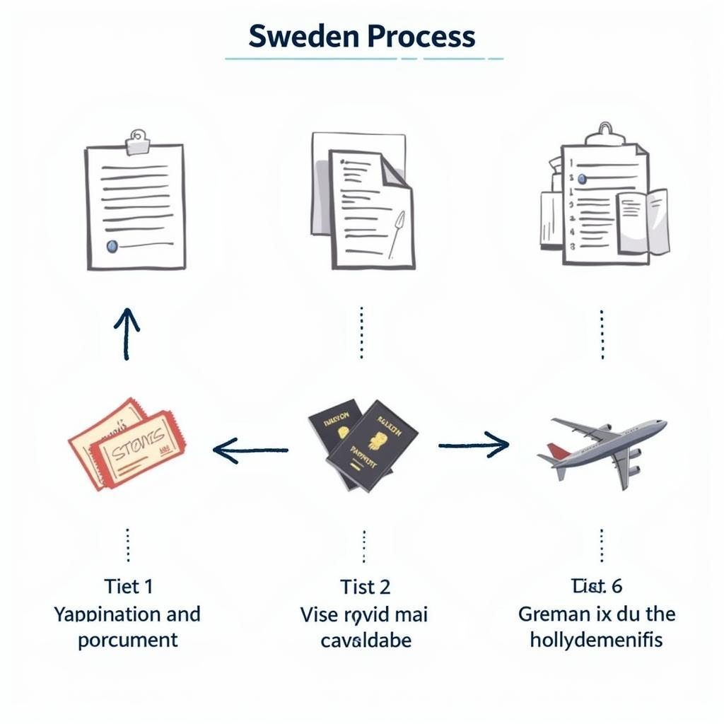 Quy trình xin visa du lịch Thụy Điển